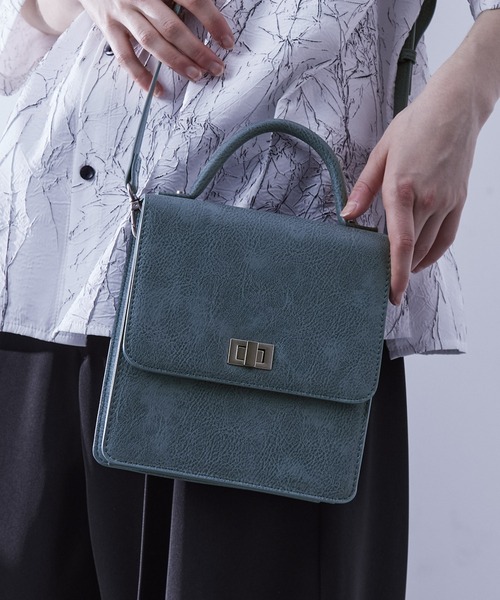 2way スクエアショルダーミニバッグ(ショルダーバッグ)|Loose/ルース(ルース)ー