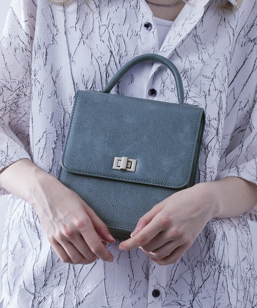 2way スクエアショルダーミニバッグ(ショルダーバッグ)|Loose/ルース(ルース)ー