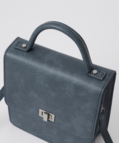 ビジュー バッグ ミニバッグ 2way ショルダーバッグ 10-247 KiU ショルダーバッグ バッグ 2WAY ハンドルパデッドショルダー