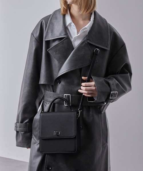 2way スクエアショルダーミニバッグ(ショルダーバッグ)|Loose/ルース(ルース)ー