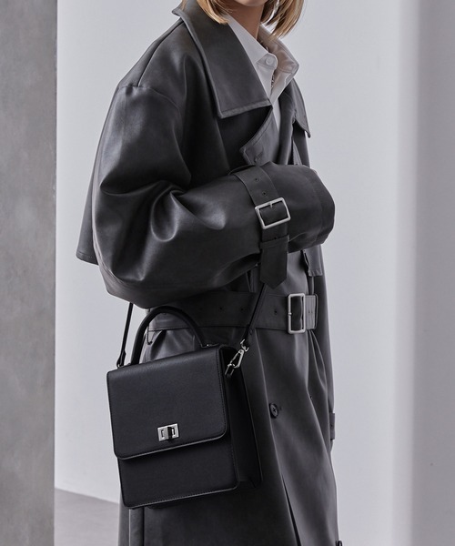 2way スクエアショルダーミニバッグ(ショルダーバッグ)|Loose/ルース(ルース)ー