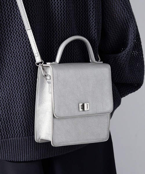 2way スクエアショルダーミニバッグ(ショルダーバッグ)|Loose/ルース(ルース)ー