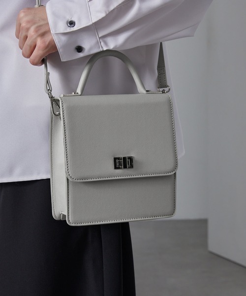 2way スクエアショルダーミニバッグ(ショルダーバッグ)|Loose/ルース(ルース)ー