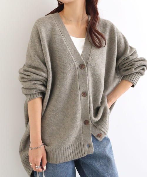 andme（アンドミー）の「【新色追加】Vネック長袖ニット