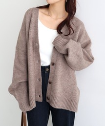 andme | 長袖Vネックニットカーディガン(カーディガン/ボレロ)