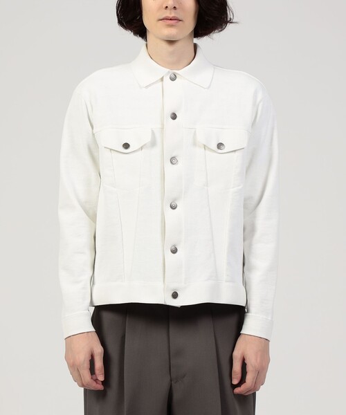 セール】ポリエステルミラノリブ ニットGジャン（ニット