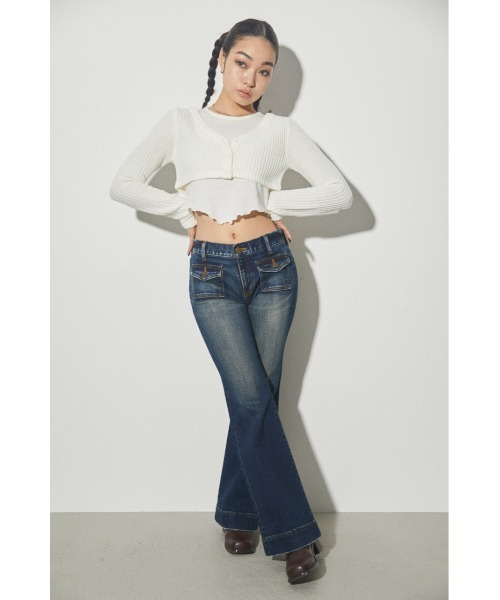 LAGUA GEM（ラグアジェム）の「WAFFLE 2PIECE KNIT-A ワッフル