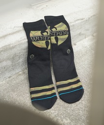 STANCE | 【STANCE/スタンス】CLAN IN DA FRONT/吸湿伸縮性コームドコットンブレンドWUTANG(ウータン・クラン）コラボデザインロング丈ハイソックス(ソックス/靴下)