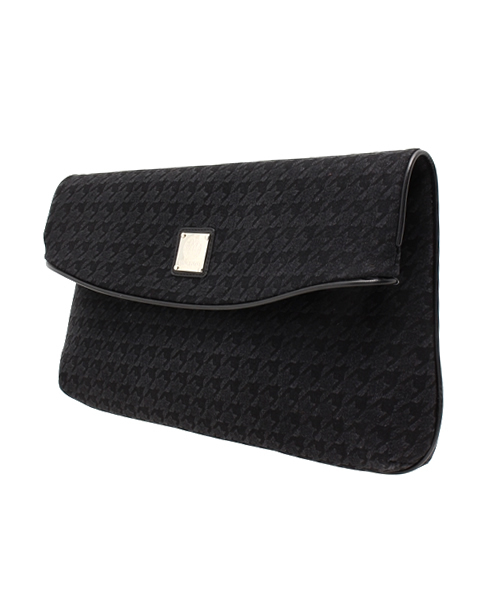 WHO'S WHO gallery（フーズフーギャラリー）の「【VINCENZO】ゴブランクラッチ（クラッチバッグ・メンズ・ネイビー/ブラック・FREE）」の3枚目の写真