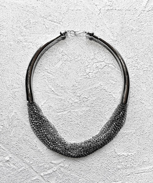 GARA(ガラ)の「GARA:CATENATION NECKLACE(ネックレス・メンズ・シルバー・ONE SIZE)」の9枚目の写真