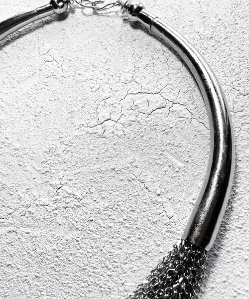 GARA(ガラ)の「GARA:CATENATION NECKLACE(ネックレス・メンズ・シルバー・ONE SIZE)」の6枚目の写真