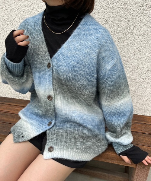 nemne store(ネンネストア)の「【低身長用サイズあり】指穴開きタートルネックニットソー(ニット/セーター・レディース・ブラック/ブラウン/オレンジ/ブルー/アイボリー/ピンク/ライトブルー・SMALL/MEDIUM)」の15枚目の写真