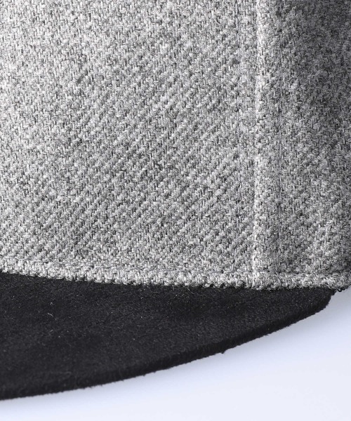 CAMP7（キャンプセブン）の「【CAMP7】フラットバイザーキャップ（キャップ・メンズ・ネイビー/グレー・フリー）」の11枚目の写真