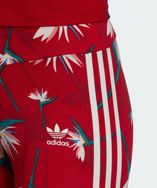 adidas（アディダス）の「テベ・マググ × アディダス レギンス / ヨガウェア / アディダスオリジナルス（レギンス/スパッツ・レディース・レッド・LARGE/MEDIUM/X-SMALL/XX-LARGE/X-LARGE/SMALL）」の8枚目の写真