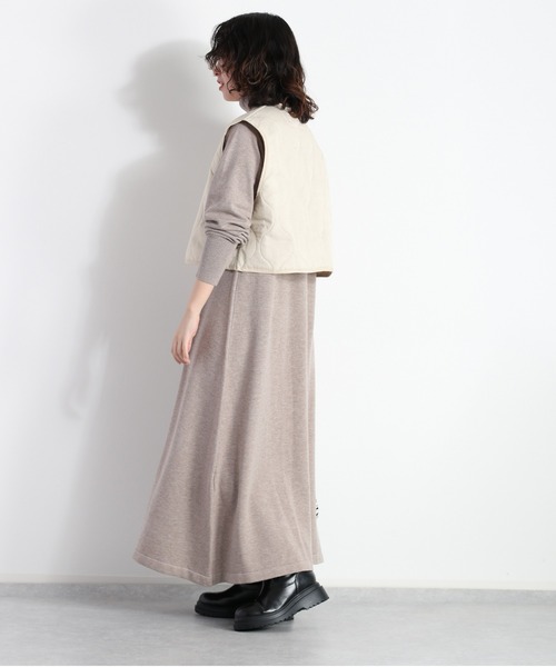 cepo(セポ)の「モチモチ ハイネックニットワンピース(ワンピース・レディース・ブラック/オレンジ/ベージュ・M)」の12枚目の写真