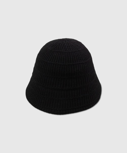 Sense of Grace（センスオブグレース）の「MOLN HAT リブ編みニットハット（ハット・レディース・ブラック/オリーブ/アイボリー/ベージュ/ブラウン・FREE）」の13枚目の写真