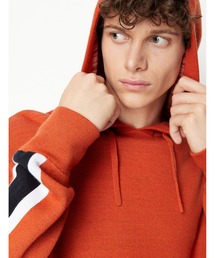 ARMANI EXCHANGE | 【A|X アルマーニ エクスチェンジ】カラーブロック　フーディープルオーバー(ニット/セーター)