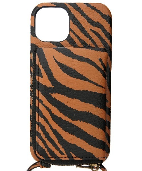ALEXIA STAM（アリシアスタン）の「Fake Leather iPhone Case With Strap /フェイクレザーストラップショルダー（スマホグッズ・レディース・ゼブラ・A/B/C/D/E）」の15枚目の写真
