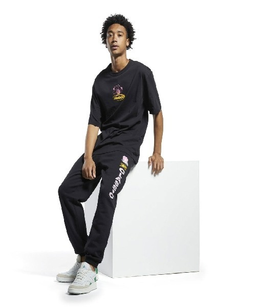 Reebok(リーボック)の「グラフィック Tシャツ / CL 90s BF TEE (black)(Tシャツ/カットソー・メンズ・ホワイト/ブラック・J/L/J/M/J/S/J/O)」の5枚目の写真