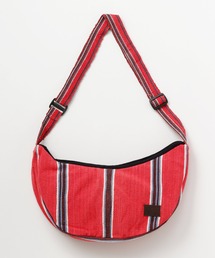 チャイハネ（チャイハネ）の「【チャイハネ】ネパール手織りコットンクレセントバッグ（ショルダーバッグ）」