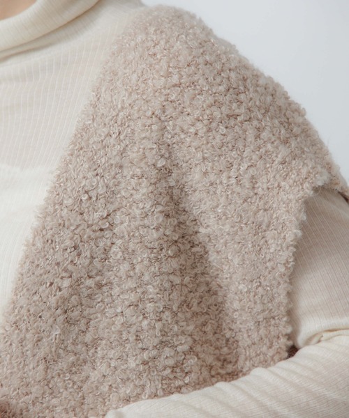 flower(フラワー)の「スウィーティーシープベスト(ベスト・レディース・アイボリー/ベージュ・FREE)」の16枚目の写真