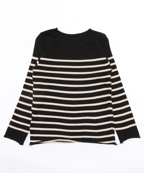 Burner（バーナー）の「【OKUOKU　0909】クルーネック　ライト　ボーダーニット　　　WAT-tops-685208571564-15（ニット/セーター・レディース・B/A/C/D/E/F・FREE）」の7枚目の写真