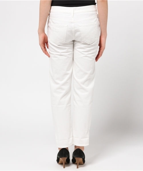 JOURNAL STANDARD（ジャーナルスタンダード）の「【MOTHER/マザー】THE LOOSEY:ダメージデニム(ホワイト)# （デニムパンツ・レディース・ホワイト・24/25/26）」の4枚目の写真