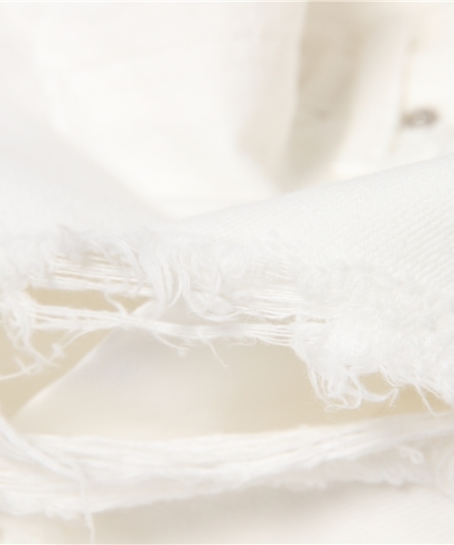 JOURNAL STANDARD（ジャーナルスタンダード）の「【MOTHER/マザー】THE LOOSEY:ダメージデニム(ホワイト)# （デニムパンツ・レディース・ホワイト・24/25/26）」の8枚目の写真