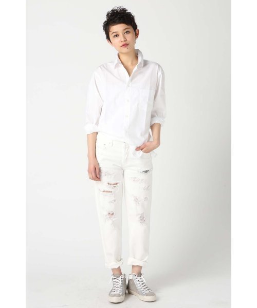 JOURNAL STANDARD（ジャーナルスタンダード）の「【MOTHER/マザー】THE LOOSEY:ダメージデニム(ホワイト)# （デニムパンツ・レディース・ホワイト・24/25/26）」の17枚目の写真