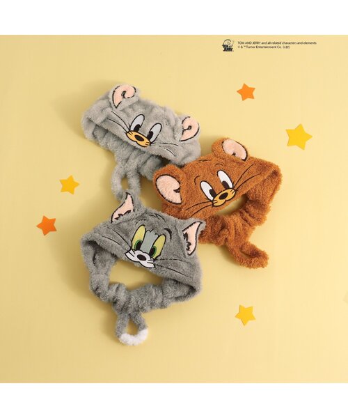 Tom&Jerry(トムアンドジェリー)の「【トム&ジェリー】ポーチ付きヘアターバン TUFFY(ヘアバンド・レディース・マルチ・FREE)」の7枚目の写真