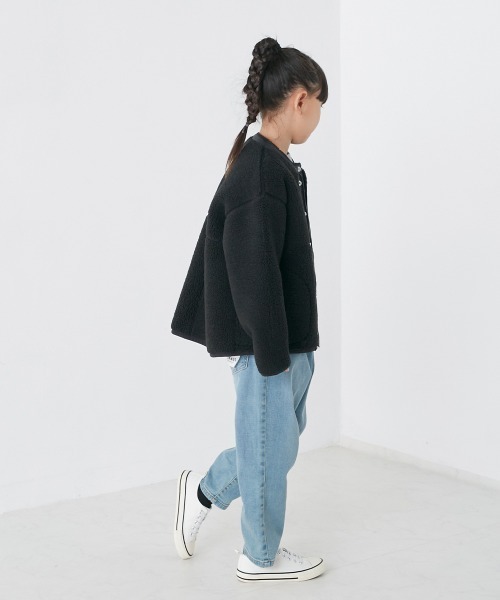 OMNES（オムネス）の「キッズボンディングボアジャケット（その他アウター・キッズ・ブラック/アイボリー/キャメル・80/140/100/120）」の18枚目の写真