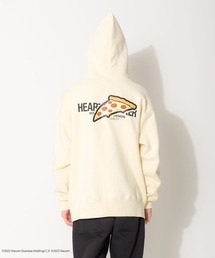 L.S HOODED SWEAT "SLICE PIZZA"