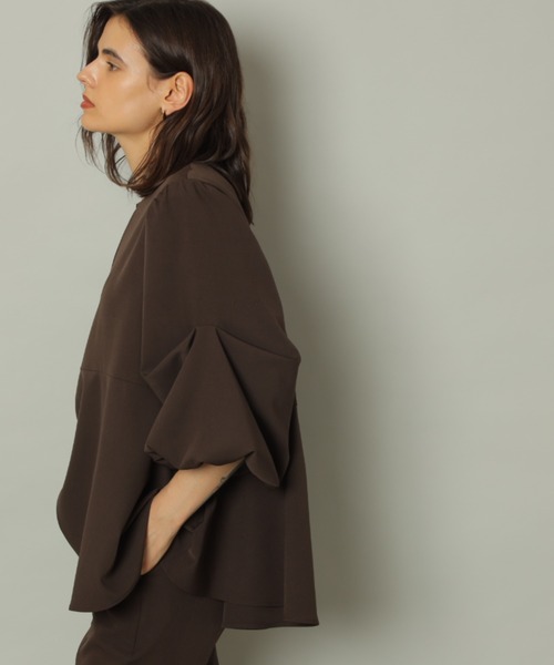 CADUNE（カデュネ）の「裾フレアブラウス（シャツ/ブラウス）」 - WEAR