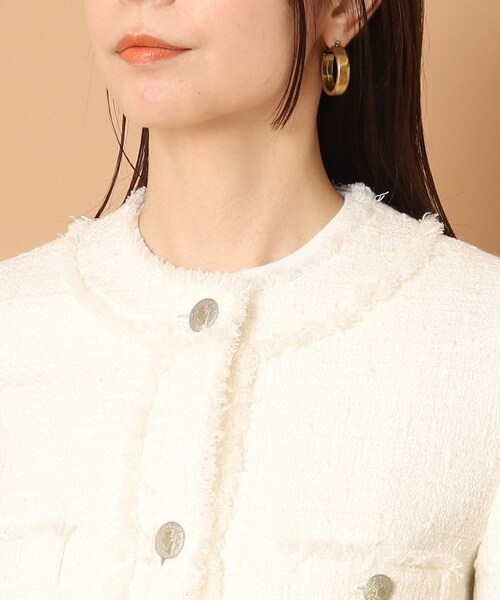 DRESSTERIOR（ドレステリア）の「◇フリンジツィードジャケット（ノー