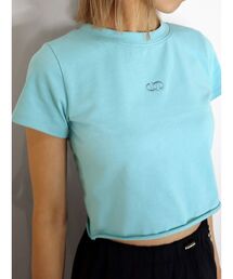 EMODA（エモダ）の「ロゴミニマルTシャツ（Tシャツ/カットソー）」