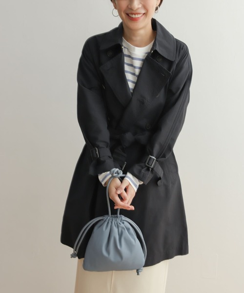 URBAN RESEARCH DOORS（アーバンリサーチドアーズ）の「トレンチコート（トレンチコート・レディース・ベージュ/ネイビー・SMALL/MEDIUM）」の21枚目の写真