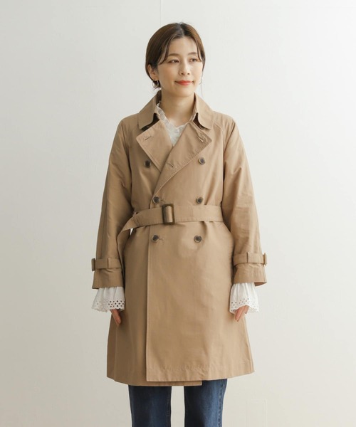 URBAN RESEARCH DOORS ベージュ コート URBAN RESEARCH DOORS（アーバンリサーチドアーズ）の「トレンチ