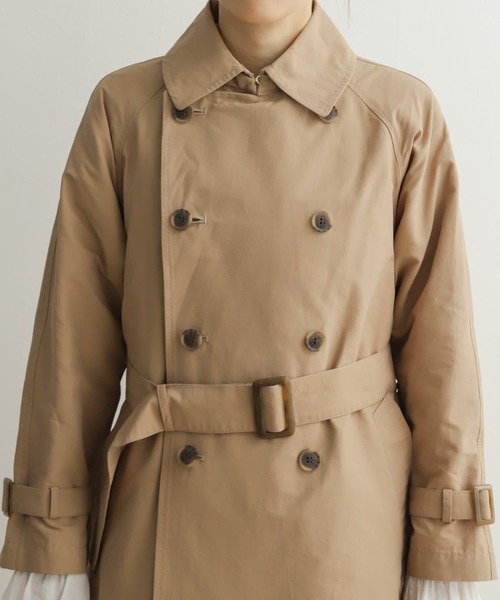 URBAN RESEARCH DOORS ベージュ コート URBAN RESEARCH DOORS（アーバンリサーチドアーズ）の「トレンチ