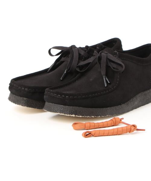 Clarks(クラークス)の「Clarks | WALLABEE BLACK MEN(その他シューズ・メンズ・ブラック・7/7h/8/8h)」の4枚目の写真