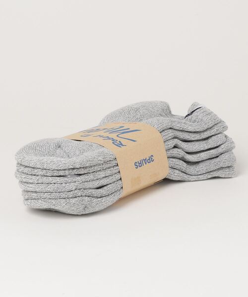 MILLER（ミラー）の「【Robert P. Miller】ロバート・ピー・ミラー 綿混クォーター丈ソックス 3Pセット 靴下 311C 338C（ソックス/靴下・メンズ・ホワイト/ブラック/グレー/その他/マルチ・FREE/S）」の8枚目の写真