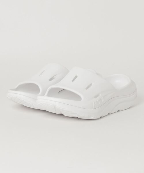 HOKA(ホカ)の「ORA RECOVERY SLIDE 3 1135061-WWH(サンダル・メンズ・ホワイト・23.0cm/24.0cm/25.0cm/26.0cm/27.0cm/28.0cm/29.0cm/30.0cm)」の7枚目の写真