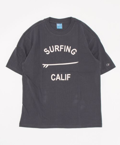 Ocean Pacific（オーシャンパシフィック）の「【OP:オーピー】プリントTシャツ（Tシャツ/カットソー・メンズ・チャコール/ベージュ/ホワイト・X-LARGE/LARGE/MEDIUM）」の3枚目の写真