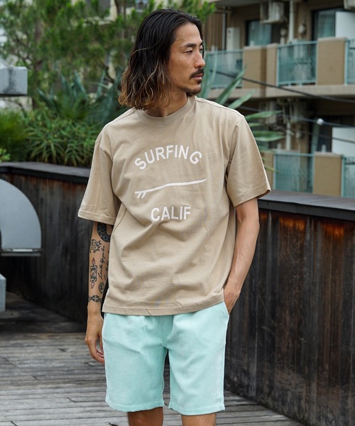 Ocean Pacific（オーシャンパシフィック）の「【OP:オーピー】プリントTシャツ（Tシャツ/カットソー・メンズ・チャコール/ベージュ/ホワイト・X-LARGE/LARGE/MEDIUM）」の7枚目の写真
