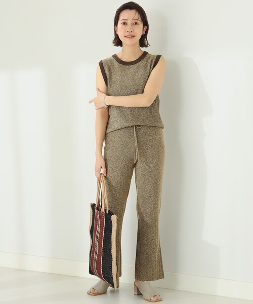 B:MING by BEAMS(ビーミングバイビームス)の「B:MING by BEAMS / ミックスニット プルオーバー(その他トップス・レディース・キャメル/グレー・FREE)」の6枚目の写真