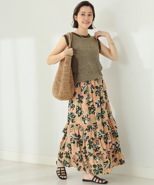 B:MING by BEAMS(ビーミングバイビームス)の「B:MING by BEAMS / ミックスニット プルオーバー(その他トップス・レディース・キャメル/グレー・FREE)」の9枚目の写真