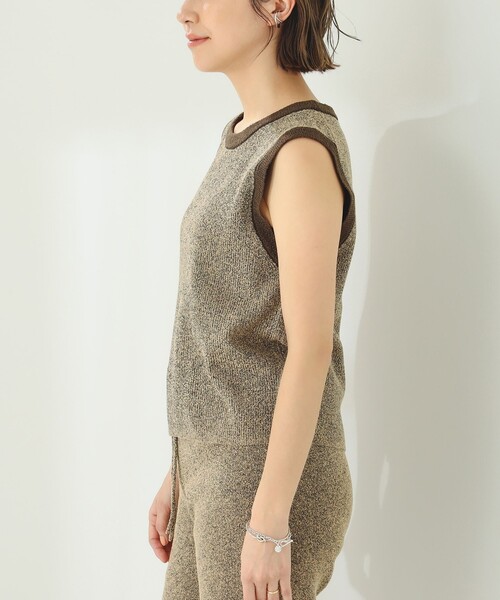 B:MING by BEAMS(ビーミングバイビームス)の「B:MING by BEAMS / ミックスニット プルオーバー(その他トップス・レディース・キャメル/グレー・FREE)」の12枚目の写真