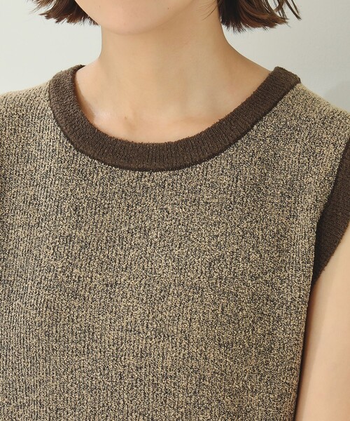 B:MING by BEAMS(ビーミングバイビームス)の「B:MING by BEAMS / ミックスニット プルオーバー(その他トップス・レディース・キャメル/グレー・FREE)」の14枚目の写真