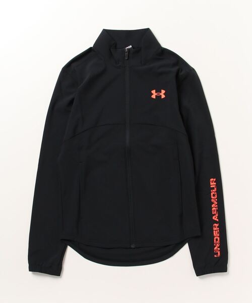 UNDER ARMOUR（アンダーアーマー）の「アンダーアーマー  UA FRESH WOVEN FULL ZIP（その他アウター・メンズ・ブラック/ブラック系/オレンジ・L/LL/3L/M/S）」の3枚目の写真