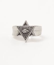 NOVESSEL（ノベセル）の「A'GEM/9 × .kom『NOVESSEL/ノベセル』六芒星リング（リング）」