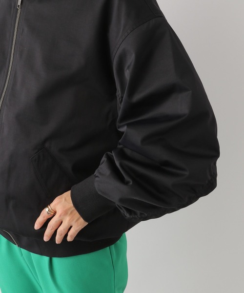 LEPSIM（レプシィム）の「MA-1ブルゾン　163915（ブルゾン・レディース・ブラック/カーキ/グレイッシュベージュ・FREE）」の15枚目の写真